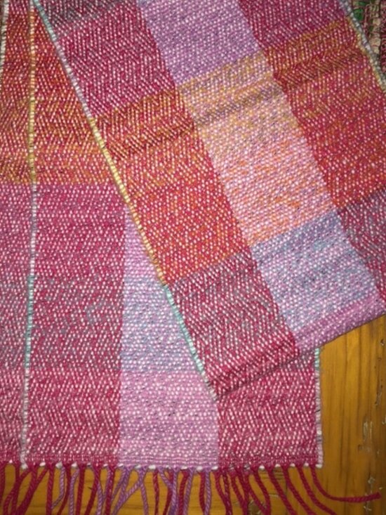 Victoire Mathieu /Paris France woven scarf - Picture 1 of 3